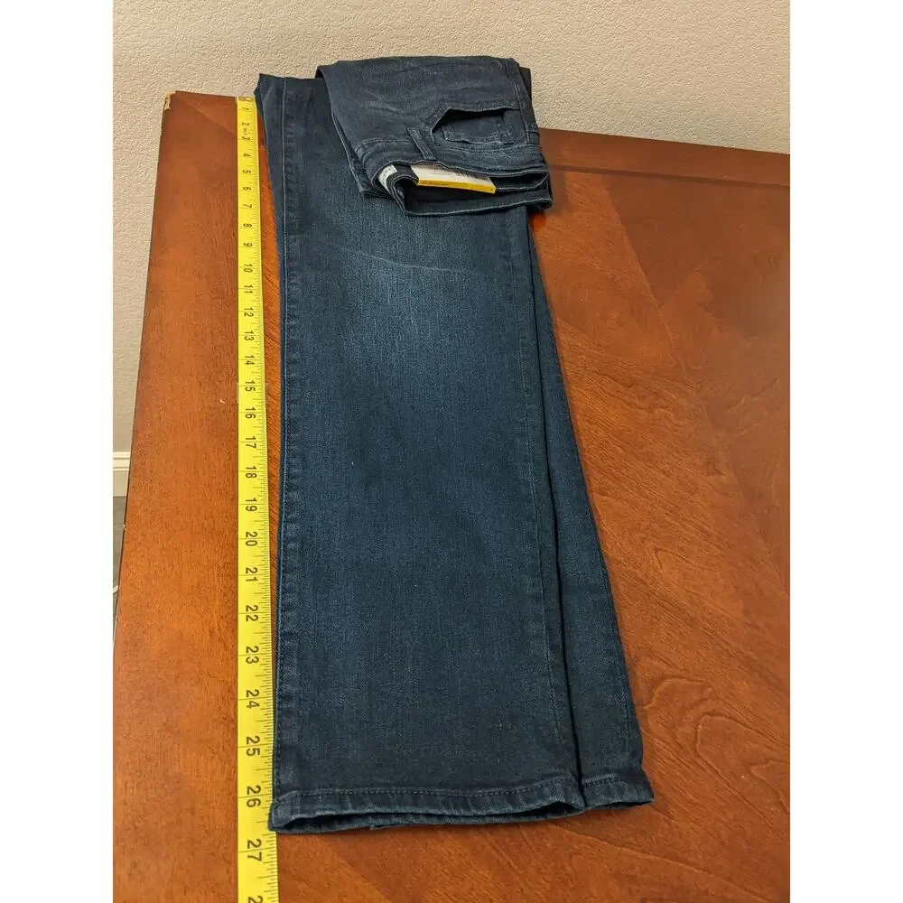 Social Standard by Sanctuary Jeans 8 Nighthawk Black Slim Straight HighRise Crop